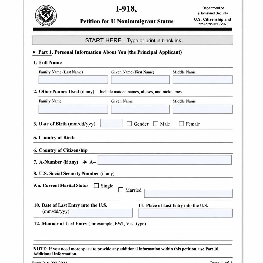 Tampa Bay I-918 Petition for U Nonimmigrant Status - Ragheb Immigration Lawyer