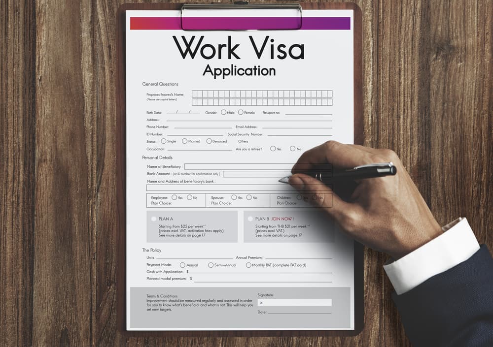 Work Visa Application Employment Recruitment